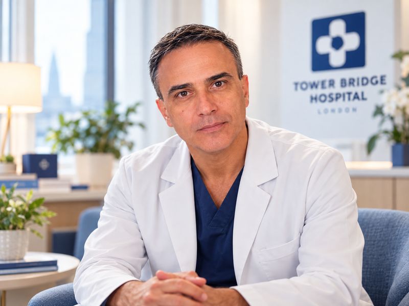 Consultant psychiatrist at Tower Bridge Hospital, Whitechapel (illustrative image)