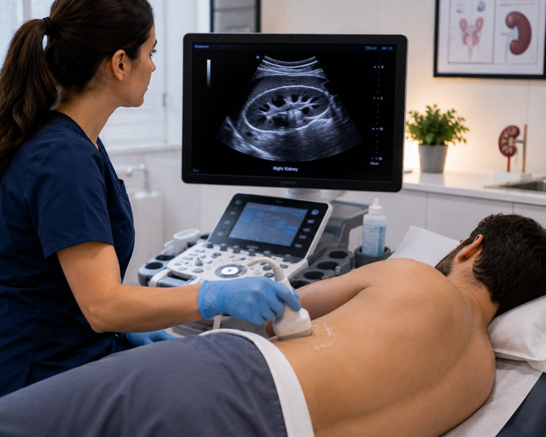 Renal Artery Doppler Ultrasound at Tower Bridge Hospital, Whitechapel, London