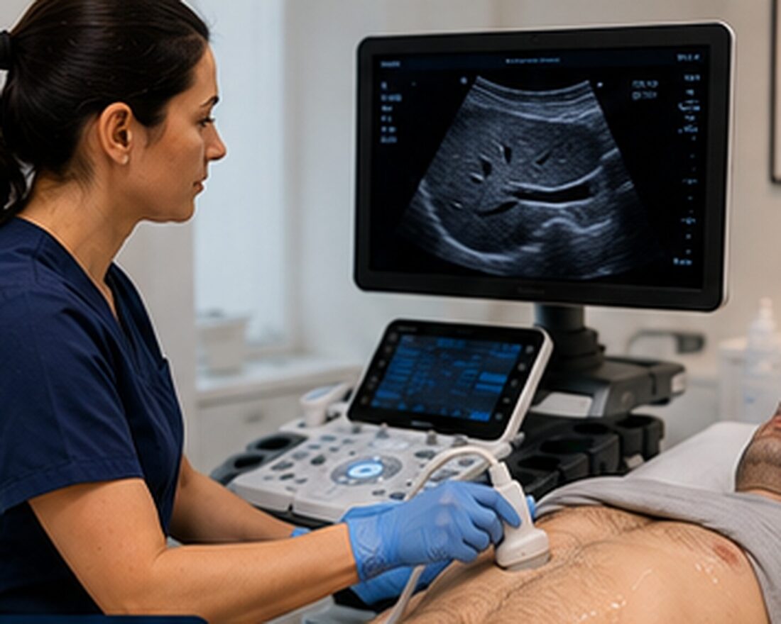 Portal Vein & Liver Doppler at Tower Bridge Hospital, Whitechapel, London