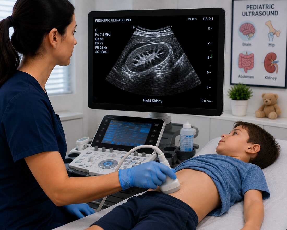Paediatric Soft Tissue Ultrasound at Tower Bridge Hospital, Whitechapel, London